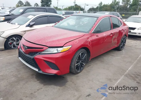 2020 Toyota Camry Xse из США, поврежденный, VIN 4T1K61AKXLU363749